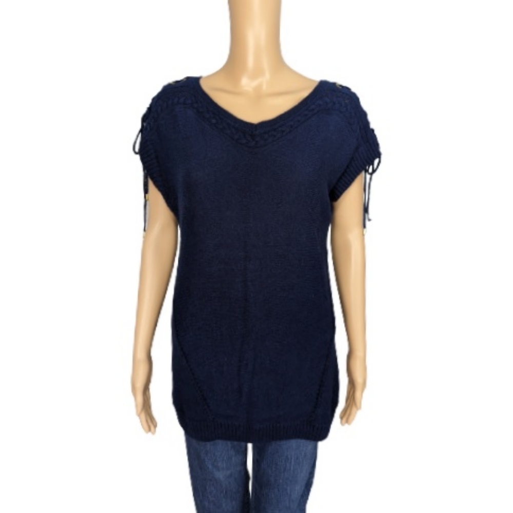 Lilly Pulitzer Devin Dockside Cable Sweater M